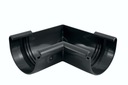 Marley Gutters Gutter 125 INT. ARCH Black Corner