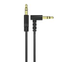 UHLOVÝ AUDIO AUX KÁBEL 2X MINI JACK 3,5MM 1M