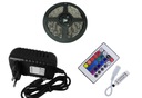 SET RGB 5050 150 LED pás 2,5m + ovládanie + napájanie