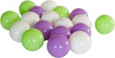 Farebné BALLS DRY BALLS BALLS 300 ks, 8 cm, 3 farby