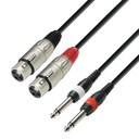 ADAM HALL K3TFP AUDIO KÁBEL 2x XLR - 2x JACK 1m