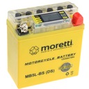 LCD GELOVÁ BATÉRIA MB5L-BS YB5L-BS 5Ah MORETTI