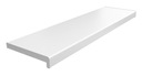 BIELY VNÚTORNÝ PARAPET PVC 15 X 110