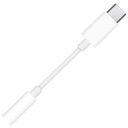 Apple adaptér MU7E2ZM/A USB-C - JACK 3,5 mm BIELY