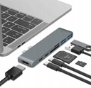 ADAPTÉROVÝ HUB USB-C USB HDMI 4K SD MACBOOK PRO / AIR