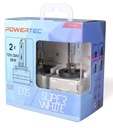 2x XENON FILAMENT D1S SUPER WHITE POWERTEC 35W 5000K