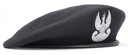 Poľský MILITARY BERET WP Wool, BLACK, veľkosť 58