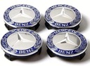 Mercedes Caps Caps 75mm KPL 4ks ALU CAP