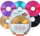 Disky MEMOREX DVD-R 4,7 GB Farebné balenie po 60 ks