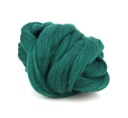 Vlna česaná MERINO 22-24mic GREEN 500g