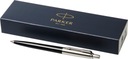 Parker Jotter BALLPOINT black do domácej kancelárie, klasické guľôčkové pero v krabičke