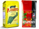 Yerba Mate Rosamonte Elaborada 1kg + Playadito 1kg