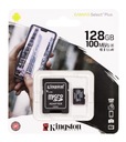 KINGSTON CANVAS micro SDXC 128GB SD ADAPTÉR 100MB