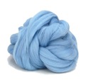 Vlna česaná MERINO 22-24mic MODRÁ 500g