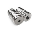 NEODYMOVÝ MAGNET NA SKRUTKU 15x7/3,5x3 mm 10 KS