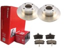 BREMBO ZADNÉ DISKY, DESTIČKY, AUDI 80 B3 B4 100 C3