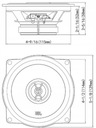 JBL STAGE2 524 REPRODUKTORY 13cm 210W NOVÝ VÝKON 35W RMS