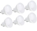 6 x GU10 5W neblikajúca NEUTRÁLNA LED žiarovka