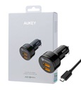 Autonabíjačka AUKEY 2xUSB QC 3.0 Výkon 36W