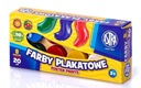 Farby na plagáty Astra 8 ks x 20 ml