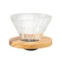 Hario sklo Drip V60-02 Olive Wood wood