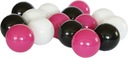 Farebné BALLS SUCHÉ BAZÉNOVÉ BALLY 80 ks, 8 cm, 4 farby