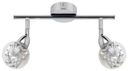 SPOT BOLO CANDELLUX CHROME LED 2x6W