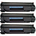 3x TONER pre HP CE285A Laser Jet Pro P1102 P1102W