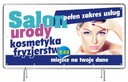 Reklamný banner 2x1 - Salón krásy - Projekt zadarmo