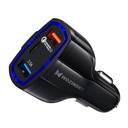 NABÍJAČKA DO AUTOMOBILKU 3.0 QC3.0 2xUSB / USB typu C