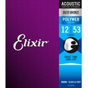 Struny pre akustickú gitaru Elixir PolyWeb 12-53