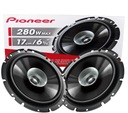 PIONEER AUTOBASOVÉ REPRODUKTORY PRE DVERE 2 KS