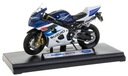 SUZUKI GSX-R750 KOVOVÝ MODEL WELLY MOTOR 1:18