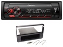 PIONEER MVH-S320BT RÁDIO 1DIN USB AUX ALFA 159