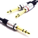 KÁBEL JACK 6.3 STEREO 2x ZÁSTRČKA 6.3 MONO VITALCO 5M