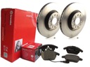 BREMBO PREDNÉ DISKY, DESTIČKY, VW PASSAT B6 B7 TOURAN