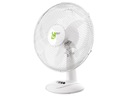 VENTILÁTOR STOJACÍ STOLNÝ VENTILÁTOR 30 cm Biela