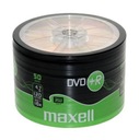 MAXELL DVD+R 4,7GB disky Spindel 50 kusov