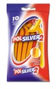 POLSILVER 2 jednorazový holiaci strojček 10 ks