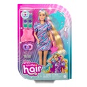 Bábika Barbie Totally Hair s dlhými vlasmi + módne doplnky HCM88