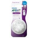 Avent Philips cumlík Natural Medium 3m+ 2 ks