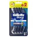 Gillette Blue 3 Comfort Jednorazový holiaci strojček 8 ks