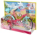 Barbie Bicykel s košíkom na kvety DVX55