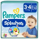 Plávacie plienky Pampers Splashers Veľkosť 3-4 12 ks