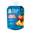 Gerber Mousse Dessert Jablko a broskyňa po 6 mesiacoch 80 g