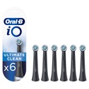 NÁSTROJE NA ELEKTRICKÚ KEFKU ORAL-B iO ULTIMATE CLEAN BLACK 6 ks