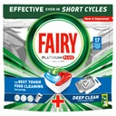 FAIRY PLATINUM PLUS ALL IN ONE Tablety do umývačky riadu Herbal breeze 17 ks.