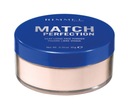 Rimmel Match Perfection Silky Loose Face Powder Sypký púder 001 Transparent