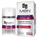 AA Men Advanced Care vital 40+ Krém na tvár proti vráskam 50 ml