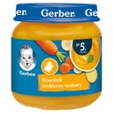 Gerber večera Kurací a hovädzí vývar 125 g